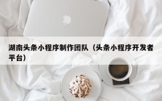 沙河湖南头条小程序制作团队（头条小程序开发者平台）